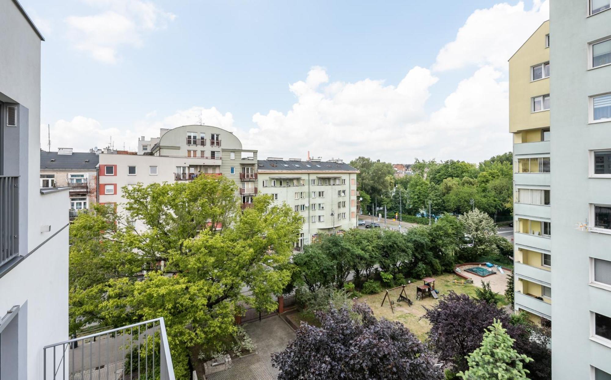 ורשה Wilenska Express Homely Apartment מראה חיצוני תמונה